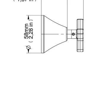 Acabamento para Registro Docolbase Trio 1/2", 3/4" e 1"