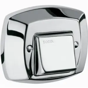 Acabamento de Válvula de Descarga Clássica Cromada