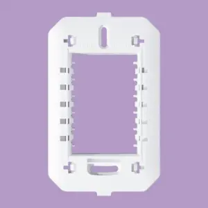 Suporte 4" X 2" 3 Módulos Horizontais Elegance - Fame