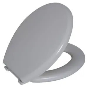 Assento Almofadado Oval Bege Claro - Imagem 2