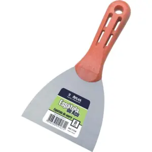 Espátula em Aço Carbono Cabo Plástico 8cm - Atlas - Imagem 1
