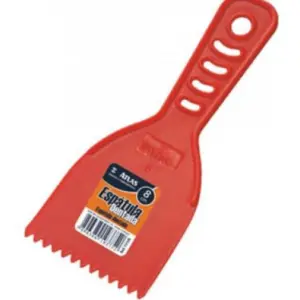 Espátula Plástica Dentada 10cm - Atlas - Imagem 1