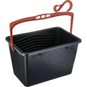 Pincéis Atlas 610p Cacamba para Pintura Preta 10l