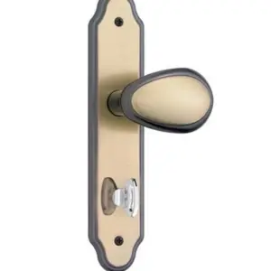 Fechadura para Banheiro com Maçaneta Taco de Golf 823/10 Espelho Oxidado - Stam