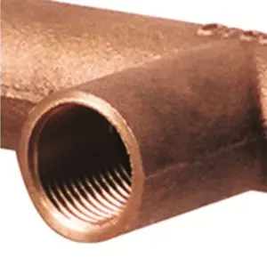 Base para Misturador de Ducha Higiênica 3/4'' Cobreada - Imagem 3