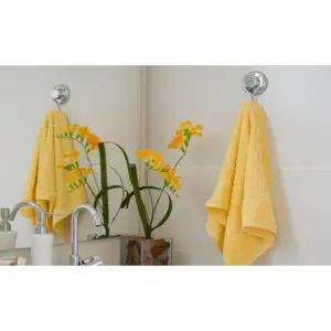 Astra, Avicab, Porta Toalha de Banheiro Cabide de Gancho com Ventosa para Roupa, Cor Inox, Aço - Imagem 3