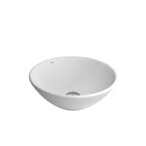 Cuba de Apoio Redonda Branco 350 X 350 X 150mm