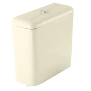 Caixa Acoplada para Vaso Sanitário Thema 3/6 Litros Biscuit