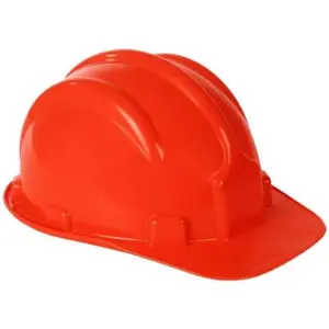 Capacete Plástico Vermelho Ca 31469 - Plastcor - Imagem 1