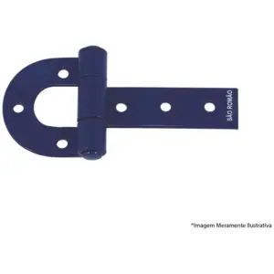 Dobradiça Porteira N0 135mm X 72mm - São Romão - Imagem 1