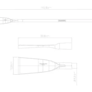 Cavadeira Goiva em Aço com Cabo de Madeira 120cm - Tramontina