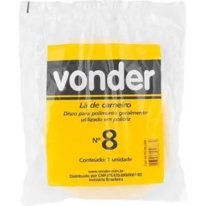Boina de Lã para Polimento 8" - Vonder - Imagem 1