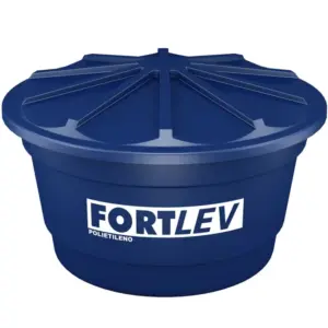 Caixa D'água em Polietileno com Tampa 500 Litros Azul - Imagem 2