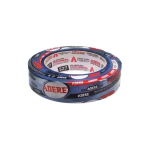 Fita Crepe 527 para Pintura Imobiliaria 24mm X 50m - Adere - Imagem 1