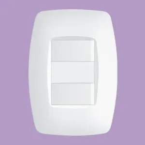 2 Interruptores Simples Distanciados 16a/250v Elegance - Fame