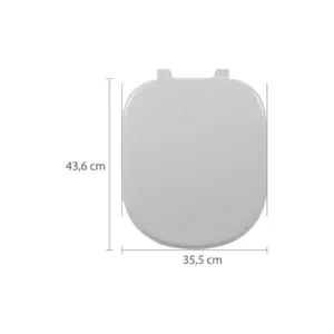 Assento Almofadado Vogue Plus Seat Branco Ge17 - Tpk/as - Astra - Assento Almofadado Vogue Plus Seat Branco Ge17 - Tpk/as - Astra - Imagem 4