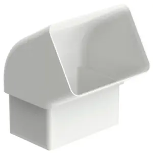 Joelho 60° Retangular Aquapluv Style Branco