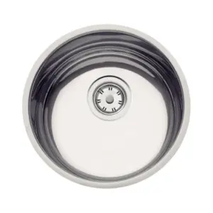 Cuba de Embutir Tramontina Basic 30 Bl em Aço Inox Natural ø 30cm