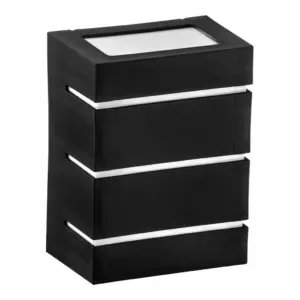 Arandela Dital Inj Preto 15cm Ll/horizo 10859 - Imagem 1