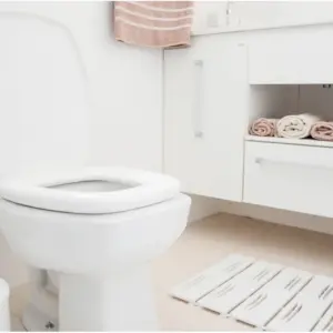 Assento Sanitário Almofadado Thema Branco - Imagem 2