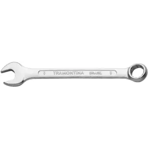 Chave Combinada com Corpo em Aço Especial Cromado Tramontina Basic 9mm - Tramontina - Imagem 1