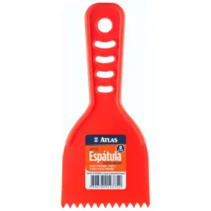 Espatula Plastica Dentada 8cm - Atlas - Imagem 1