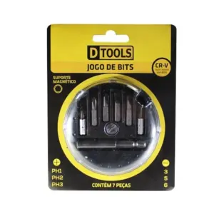 Jogo de Bits 7 Peças - Dtools - Imagem 3