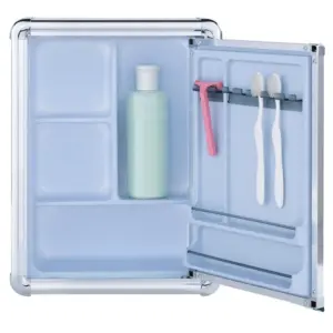 Armário de Plástico Brasília Plus 44 X 11,3 X 58cm - Imagem 3