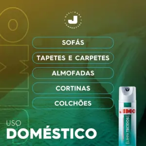 Jimo Limpa Tecido Aerossol 300ml - Imagem 2