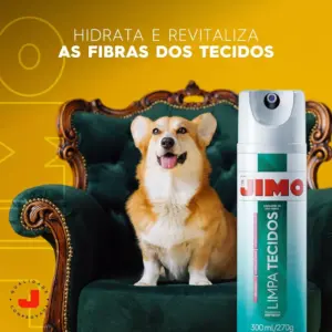 Jimo Limpa Tecido Aerossol 300ml - Imagem 5