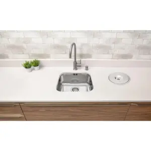 Cuba de Embutir em Aço Inox Alto Brilho Tramontina Lavínia 40 Bl