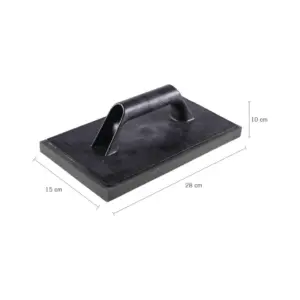 Desempenadeira com Espuma Dsp7/e Astra 28cmx15cm Preto - Imagem 2
