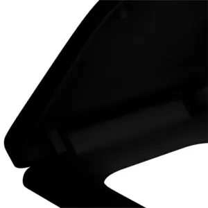 Assento Sanitário em Polipropileno Soft Close Quadra ébano - Imagem 3