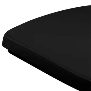 Assento Sanitário em Polipropileno Soft Close Quadra ébano - Imagem 4