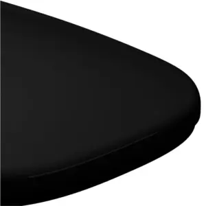 Assento Sanitário em Polipropileno Soft Close Quadra ébano - Imagem 5