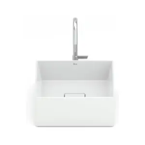 Cuba de Apoio Terra T3 30x30cm Quadrada Branca - Roca - Imagem 4