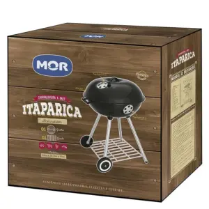 Churrasqueira Esmaltada a Bafo Itaparica - ø 58 Cm - Mor - Imagem 8