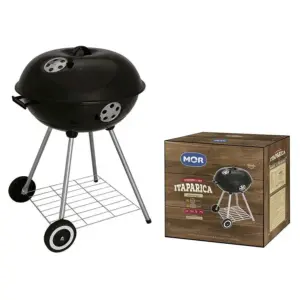 Churrasqueira Esmaltada a Bafo Itaparica - ø 58 Cm - Mor - Imagem 9