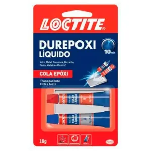Solda Plastica Durepoxi Liquido 16g - Loctite