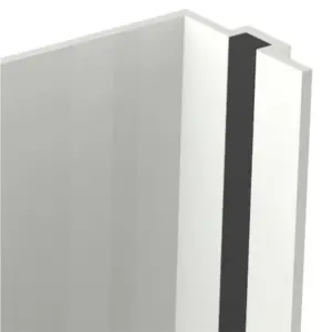 Cabeceira Esquerda para Calha Aquapluv Style Branca - Imagem 2