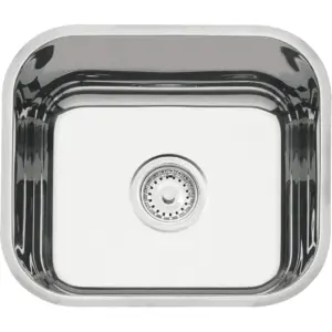 Cuba de Embutir Tramontina Lavínia 40 Bl em Aço Inox Polido 40x34 Cm