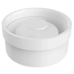 Corpo para Ralo Cilíndrico 100x40mm Branco