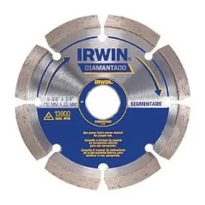 Discos Diamantado Segmentado 110mm - Irwin