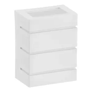 Arandela Dital Inj Branco 15cm Ll/horizon 10860