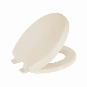 Assento Sanitário com Fechamento Suave Oval Bege - Imagem 1