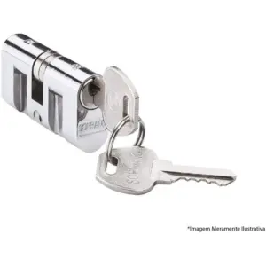 Cilindro para Fechadura Papaiz 50mm Zamac - Soprano