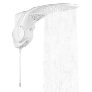 Chuveiro Elétrico Duo Shower Eletrônico 7500w 220v Branco - Imagem 4