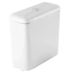 Caixa Acoplada para Vaso Sanitário Thema 3/6 Litros Branca - Imagem 1