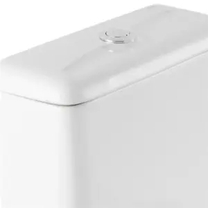 Caixa Acoplada para Vaso Sanitário Thema 3/6 Litros Branca - Imagem 2