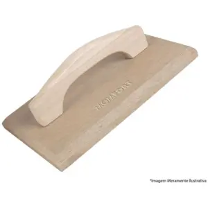 Desempenadeira Madeira Cedrinho Momfort 14x24 405014 - Momfort - Imagem 1